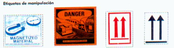 etiquetas de manipulacion